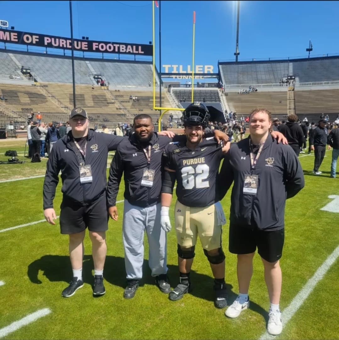 Trench Academy coaches and athletes