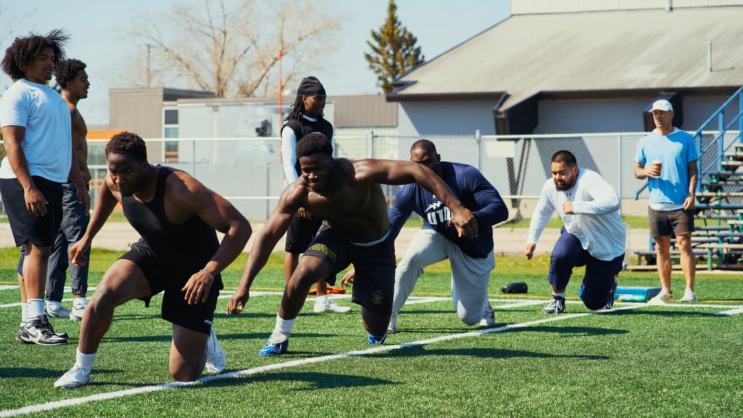 Trench Academy program training session